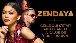 ZENDAYA  CELLE QUI SEST AUTOCANCEL FACE A CHRIS BROWN [upl. by Aisetra962]