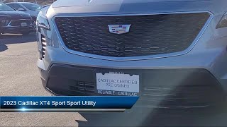 2023 Cadillac XT4 Sport Sport Utility Roseville Sacramento Folsom Auburn Yuba City [upl. by Affrica]