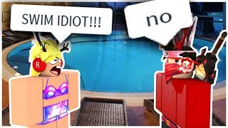 TROLLING a ROBLOX Swim Team [upl. by Leviralc921]