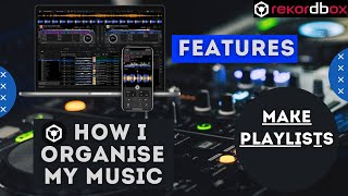 HOW To ORGANISE MUSIC In REKORDBOX Best Way To Make PLAYLISTS In Rekordbox Rekordbox Features 2022 [upl. by Airamahs]