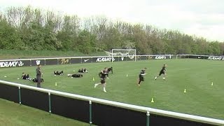 How to improve endurance and core strength  Soccer training drill  Nike Academy [upl. by Slayton]