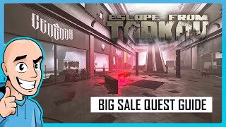 Escape from Tarkov PVE Big Sale Quest Guide Interchange Map  Teaching My Son 34  Full Raid [upl. by Jerroll]