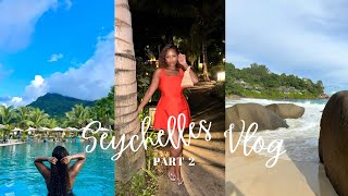 SEYCHELLES LUXURY VACATION VLOG Island hopping Mahe La Digue Carana Beach hotel  STORY resort [upl. by Lesh145]