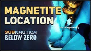 Magnetite Location Subnautica Below Zero [upl. by Trina]