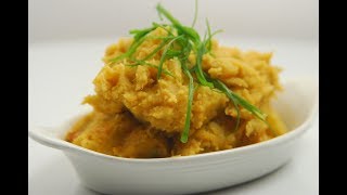 Mashed Sweet Potatoes Thai Style  Cooksmart  Sanjeev Kapoor Khazana [upl. by Krucik]