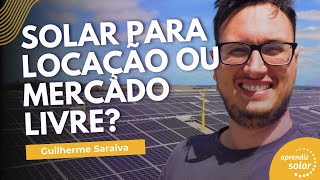 ENERGIA SOLAR PARA LOCAÇÃO OU MERCADO LIVRE VEJA NA PRÁTICA [upl. by Restivo283]