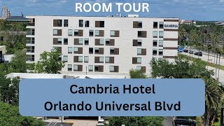 Staying at Cambria Hotel Orlando Universal Blvd and Saving s [upl. by Einre]