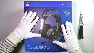 TheRelaxingEnd Unboxing Razer Thresher Ultimate Gaming Headset Call of Duty WWII Gameplay [upl. by Ellingston]