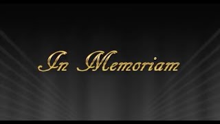 In Memoriam 2022 [upl. by Sarid232]