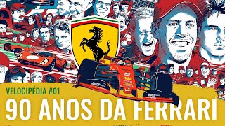 VELOCIPÉDIA 01 Os principais PILOTOS dos 90 Anos da FERRARI na Fórmula 1 [upl. by Starling849]