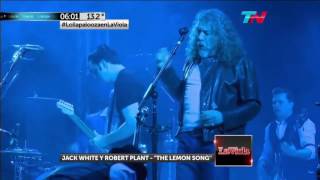 The Lemon Song  Robert Plant amp Jack White Live [upl. by Baker246]