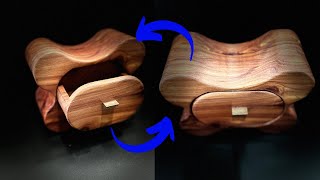 How to make a beautiful bandsaw box using scrap woods [upl. by Anauqed20]