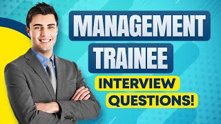 Graduate Trainee Interview Questions [upl. by Eiralih861]