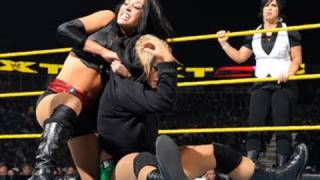 WWE NXT Kaitlyn vs Maxine [upl. by Croteau]