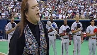 Meat Loaf performs National Anthem at 1994 AllStar Game [upl. by Waverley466]