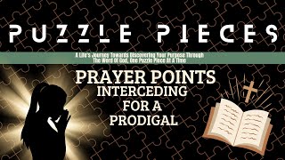 Prayer Points  Interceding For A Prodigal [upl. by Analiese861]