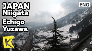 【K】Japan TravelNiigata일본 여행니가타열차 타고 찾아간 소설 설국 무대 에치코 유자와Echigo YuzawaSnowy country [upl. by Hgieloj575]