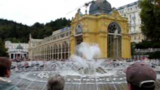 Singender Brunnen Marienbad Tschechei 19 09 2008 [upl. by Euqirat470]