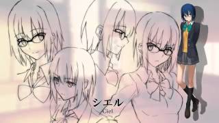 Remake of Tsukihime Visual Novel Characters New Design Revealed [upl. by Yrtneg881]