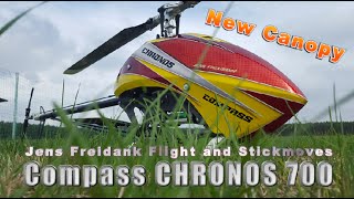 The New Compass Chronos Canopy  Jens Freidank  Flight and Stickmoves [upl. by Markiv]