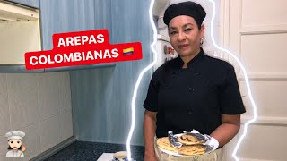 COMO HACER AREPAS COLOMBIANAS [upl. by Ademordna339]