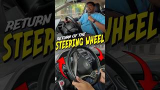 Return Of The Steering Wheel 🛞 shorts steeringwheel funny informative automobile cars24india [upl. by Xineohp532]