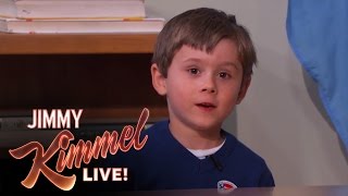 Five Year Old Genius Arden Hayes on Jimmy Kimmel Live [upl. by Redna778]