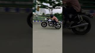 GT 650 wheelie TAKEOFF 🛫🔥 music power gt650 royalenfield wheelie stunt rider trending [upl. by Arada]