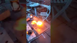 Burning Ethanol with Sodium Persulfate [upl. by Fechter298]