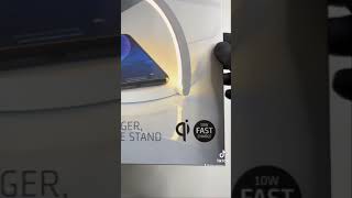 How To Set Time amp Alarm Clock COLSUR Wireless Charger amp Bedside Lamp [upl. by Aynom956]