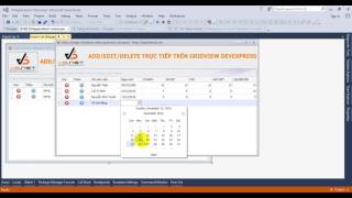 VBNET Tutorial AddEditDelete on Gridview Devexpress step by step [upl. by Ulu22]