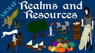 ASOIAF  Realms and Resources  History of Westeros Series [upl. by Ajssatsan]