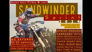 Sandwinder Enduro 2024 [upl. by Pufahl]