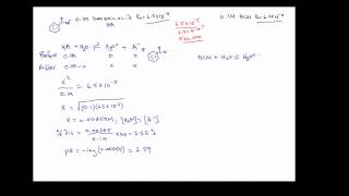 ChemDoctor calculating pH of a mixture of two weak acids [upl. by Koball289]