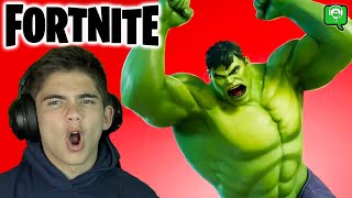 Fortnite with Hulk and the Hulk Buster on HobbyGaming [upl. by Mott858]