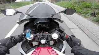 Yamaha R125 2022  Sunday Ride POV feat Mivv GP Pro Black [upl. by Upali]