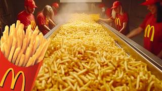 How Are McDonalds French Fries Made  Inside The Factory [upl. by Robina]