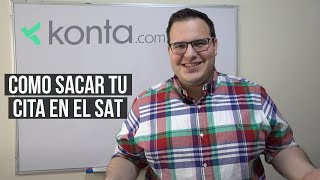 Saca tu cita en el SAT en menos de 2 minutos 😲  Genera tu Cita del SAT Rápido y Facil 2022 [upl. by Anivek]