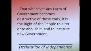 Declaration of Independence  Hear and Read the Full Text  Thomas Jefferson [upl. by Rochella365]