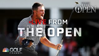 Bryson DeChambeau has been playing marvelous golf  Live From The Open  Golf Channel [upl. by Jehias]