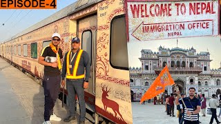 Ramayan Express train Reached Janakpur NepalEp04 [upl. by Akeemaj1]