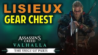 Lisieux Underground Gear Chest  Assassins Creed Valhalla Evresin Wealth Guide [upl. by Christensen]