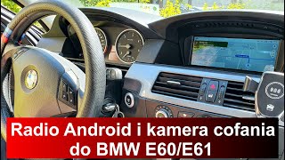 Radio Android do BMW E60  BMW E61  kamera cofania [upl. by Neukam]