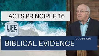 Acts Principle 16 Biblical Evidence [upl. by Obelia]