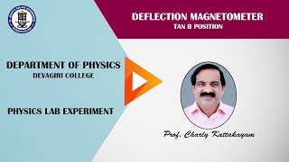 13 DEFLECTION MAGNETOMETER TAN B POSITION ProfCharly Kattakayam [upl. by Leesa]