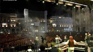 Nomadi  Io Vagabondo Live Performance in Piazza Duomo Milano [upl. by Ailisec]