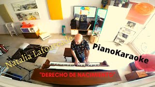 Natalia Lafourcade  Derecho de nacimiento Partitura  PianoKaraoke [upl. by Junia167]