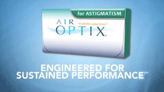 AIR OPTIX® for ASTIGMATISM Contact Lenses Mode of Action Video for Consumers [upl. by Rehnberg]