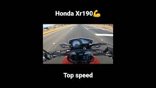 Honda Xr190 Top speed 💪 [upl. by Anu]