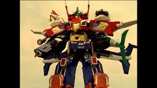 SkyRev Megazord First Fight  RPM  Power Rangers Official [upl. by Ibob611]